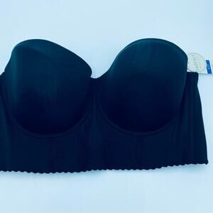 Parfait Strapless Black Bra Special Occasion Cocktail - 42E